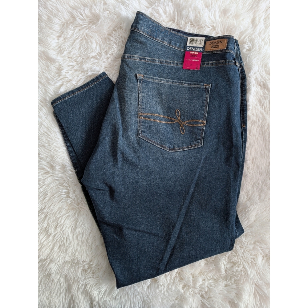Curvy Skinny Levi Denizen Jeans